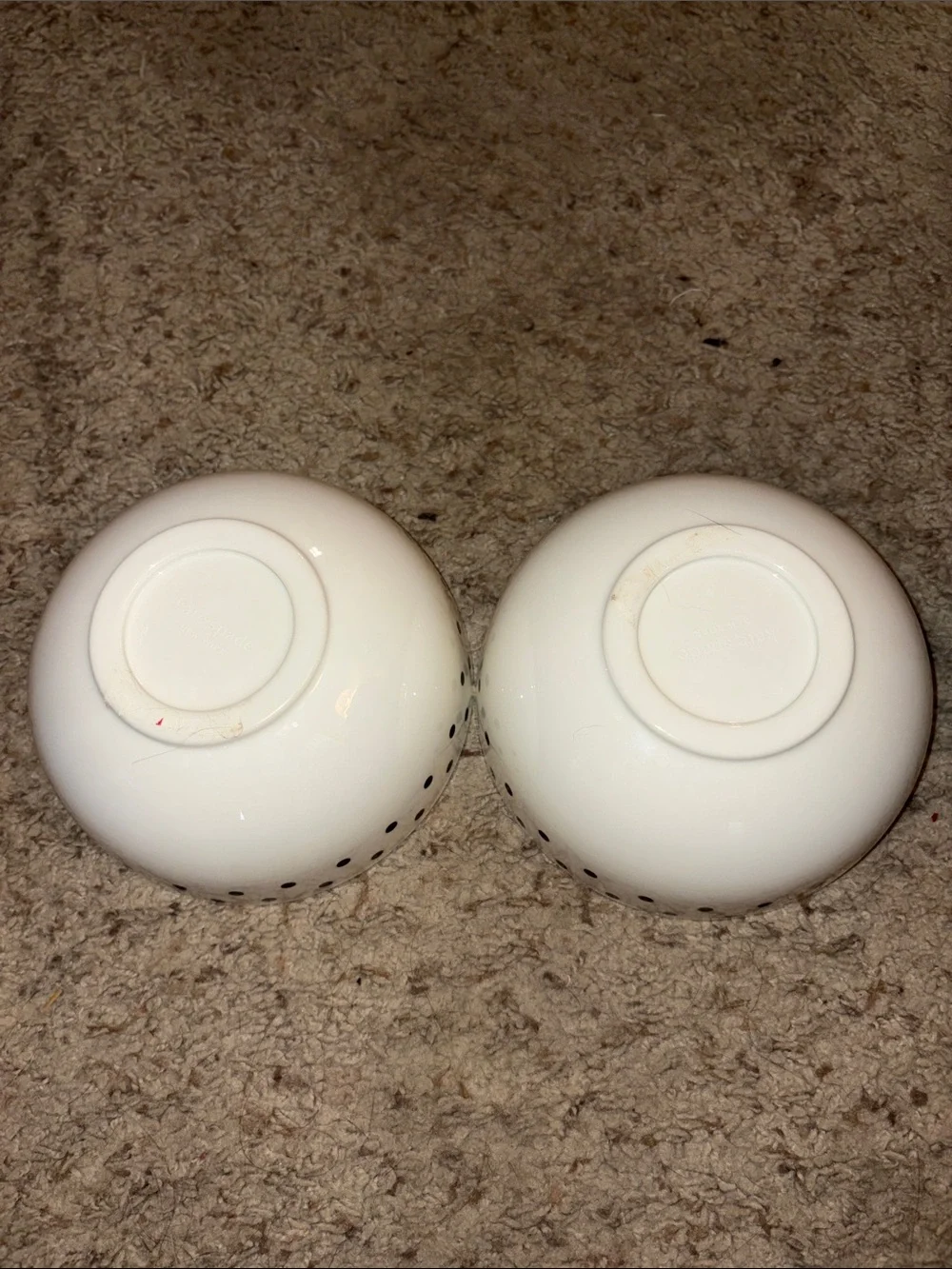 Kate Spade Polka Dot Salad Bowls